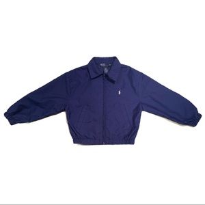 Polo by Ralph Lauren • Blue Windbreaker Jacket